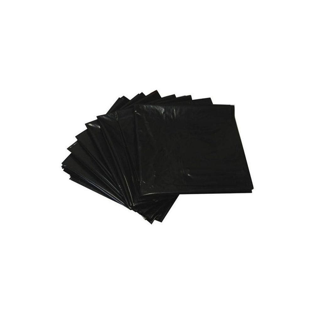 Saco Para Lixo De 20 Litros Fino Preto Pacote C-100 Unidades