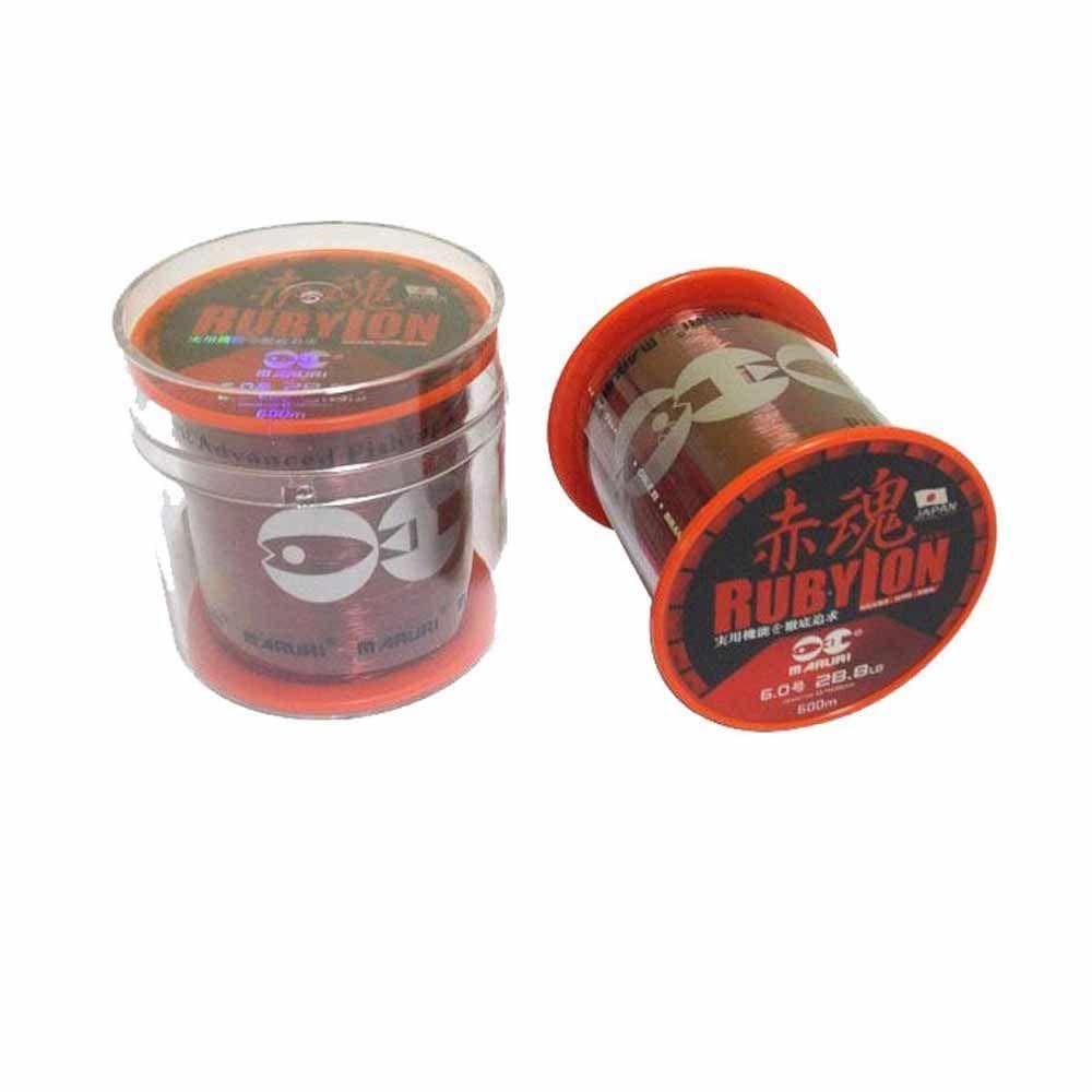 Linha Monofilamento Rubylon Vermelha Tamanho 0,30mm