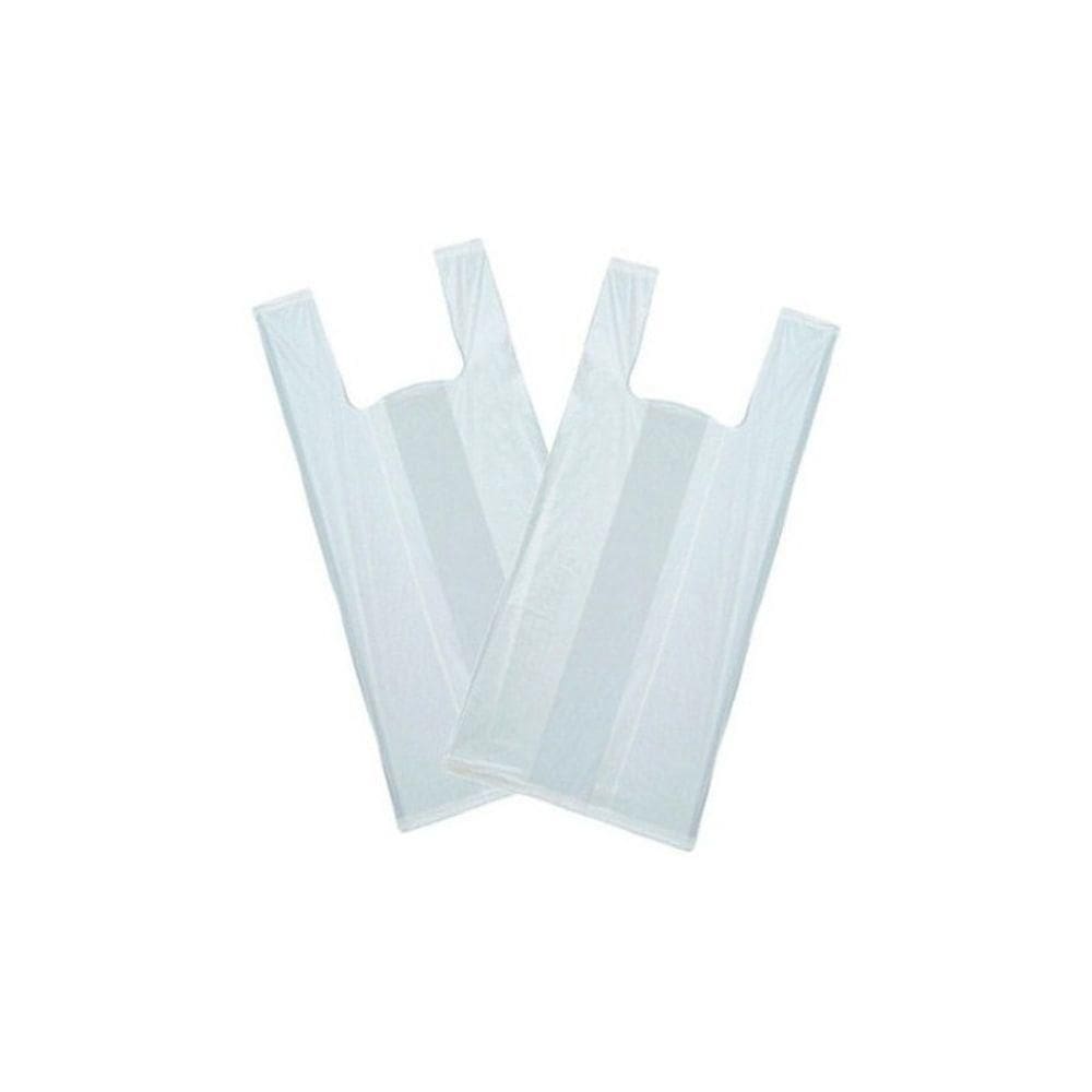 Sacola Reciclada Branca Pacote Com 5kg 70x90