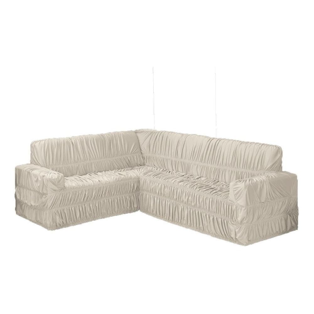 Capa De Sofá Canto Elasticada 5 E 6 Lugares