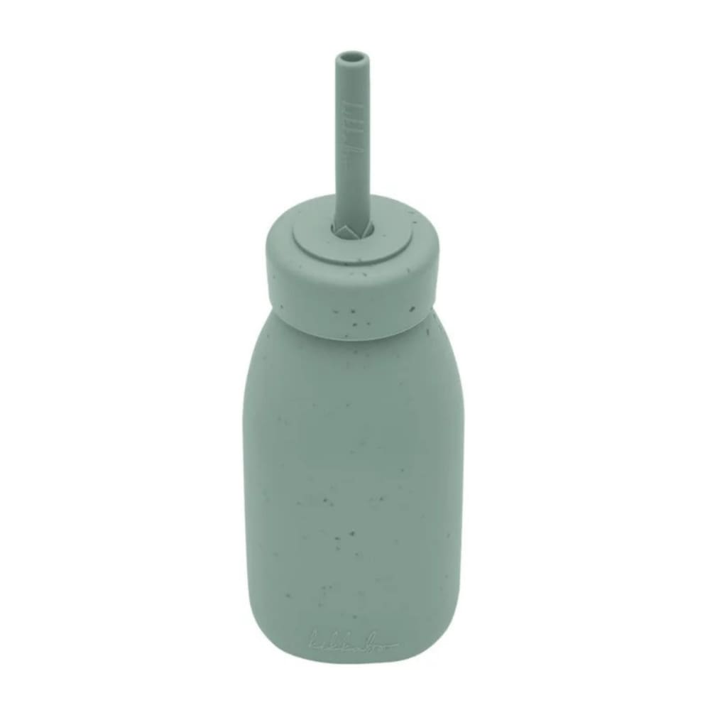 Copo com Canudo de Silicone Platinum Sage - Kikka Boo
