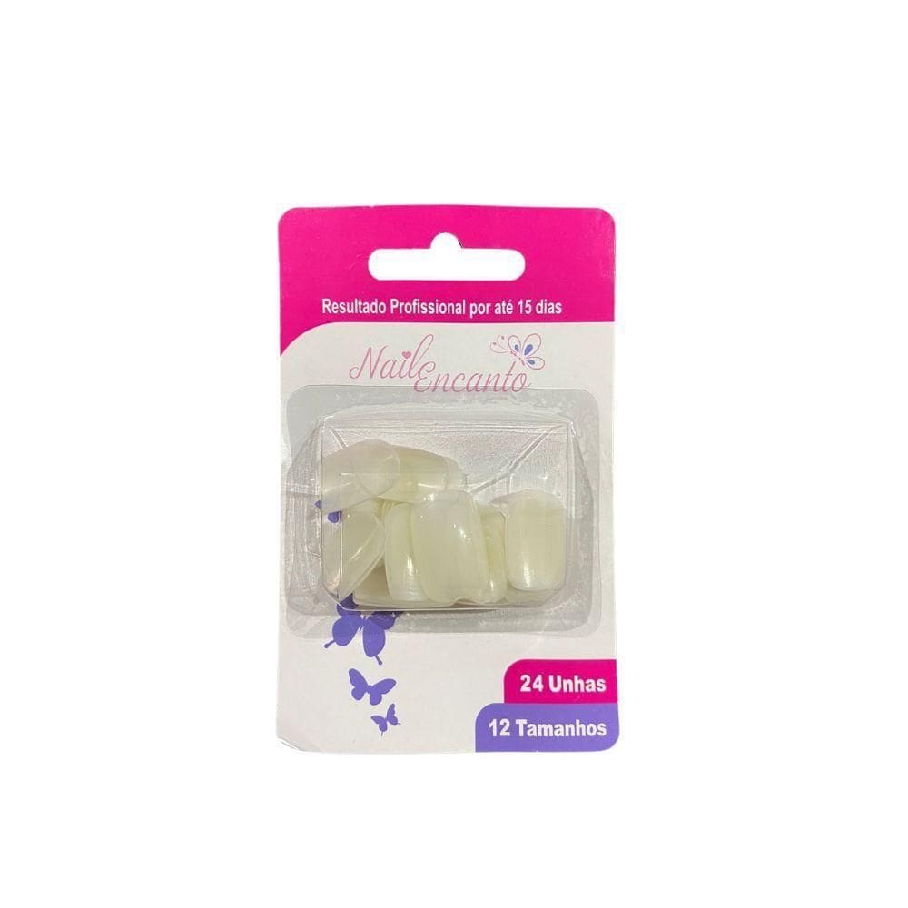 Nail Encanto Unha Postiça 24un Tamanho:oval 401
