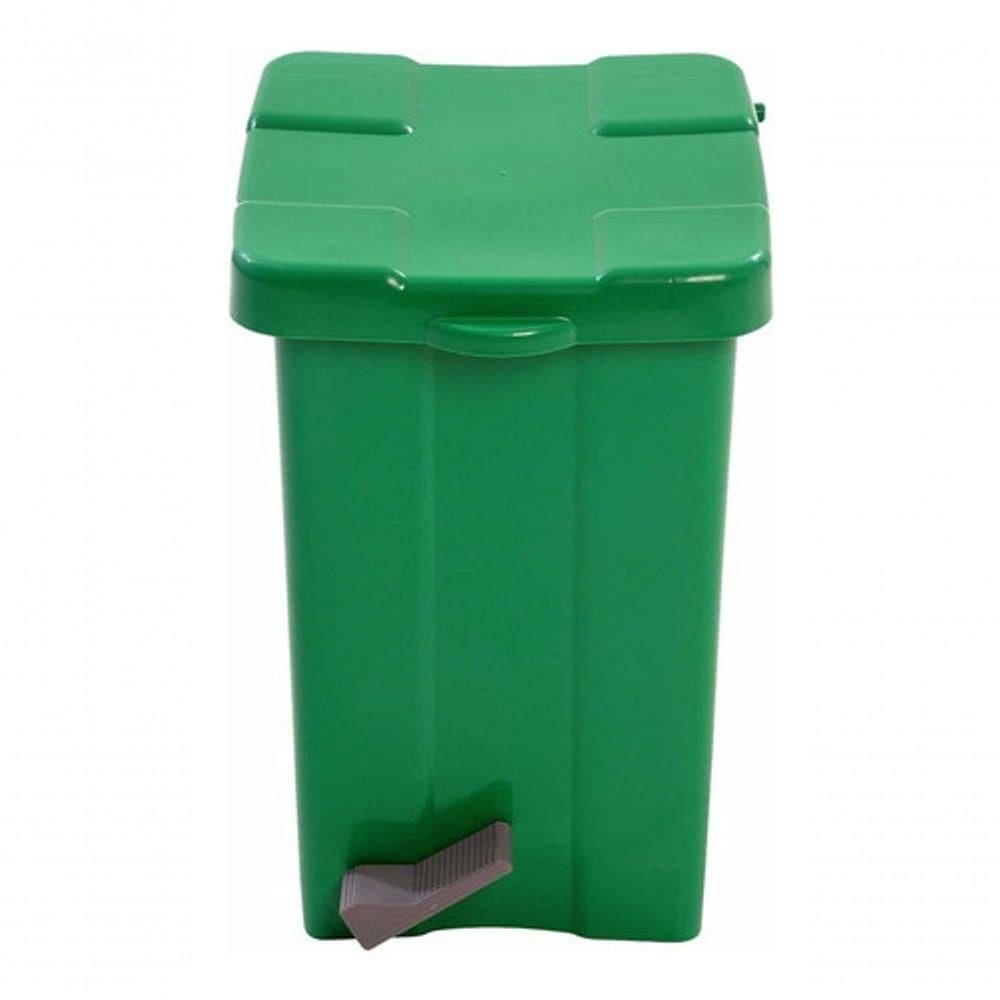 Lixeira Quadrada Com Pedal De 25l