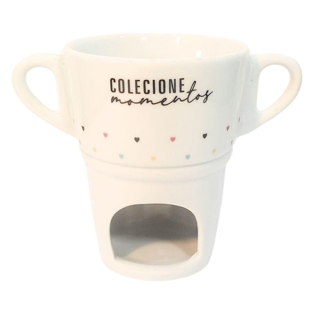Caneca Fondue 250ml Mini Coração