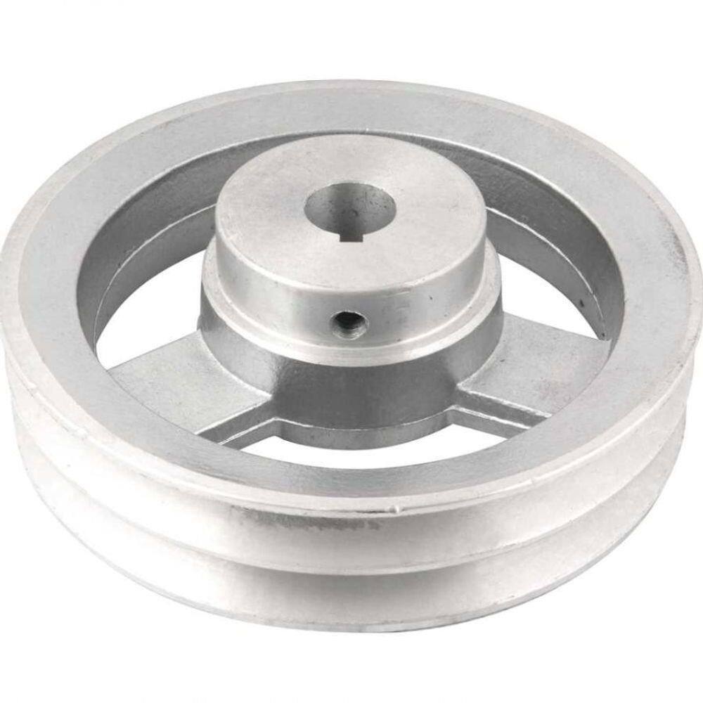 Polia Alumínio 2 Canais Perfil A 150mm Com Furo 3-4 Vonder