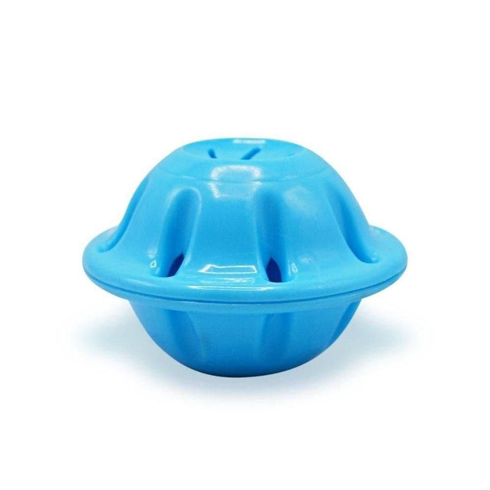 Mordedor Rosca Com Porta Petiscos Plasvale Azul