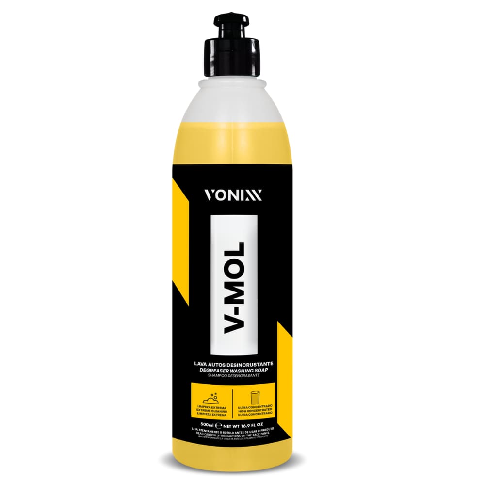 V-Mol 500ml Pré Lavagem Potente Para Limpeza Incrustada Vonixx