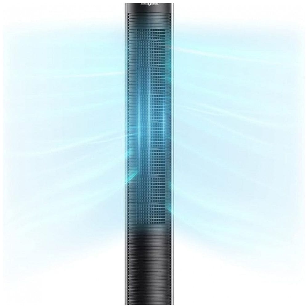 Ventilador de Torre com 12 Velocidades, Controle Remoto e Tela LED, 110v, PARIS RHÔNE TF01902, Preto
