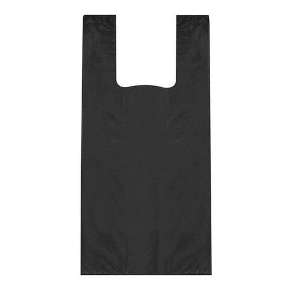 Sacola Plastica Alça Reforçada Preta 30x45 - Pacote Com 1 Kg
