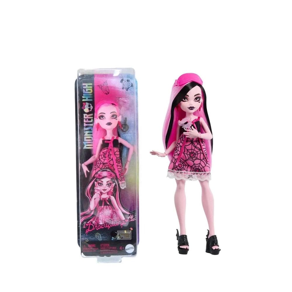 Monster High Pijamas Monstruosas Draculaura - Mattel- JFD47