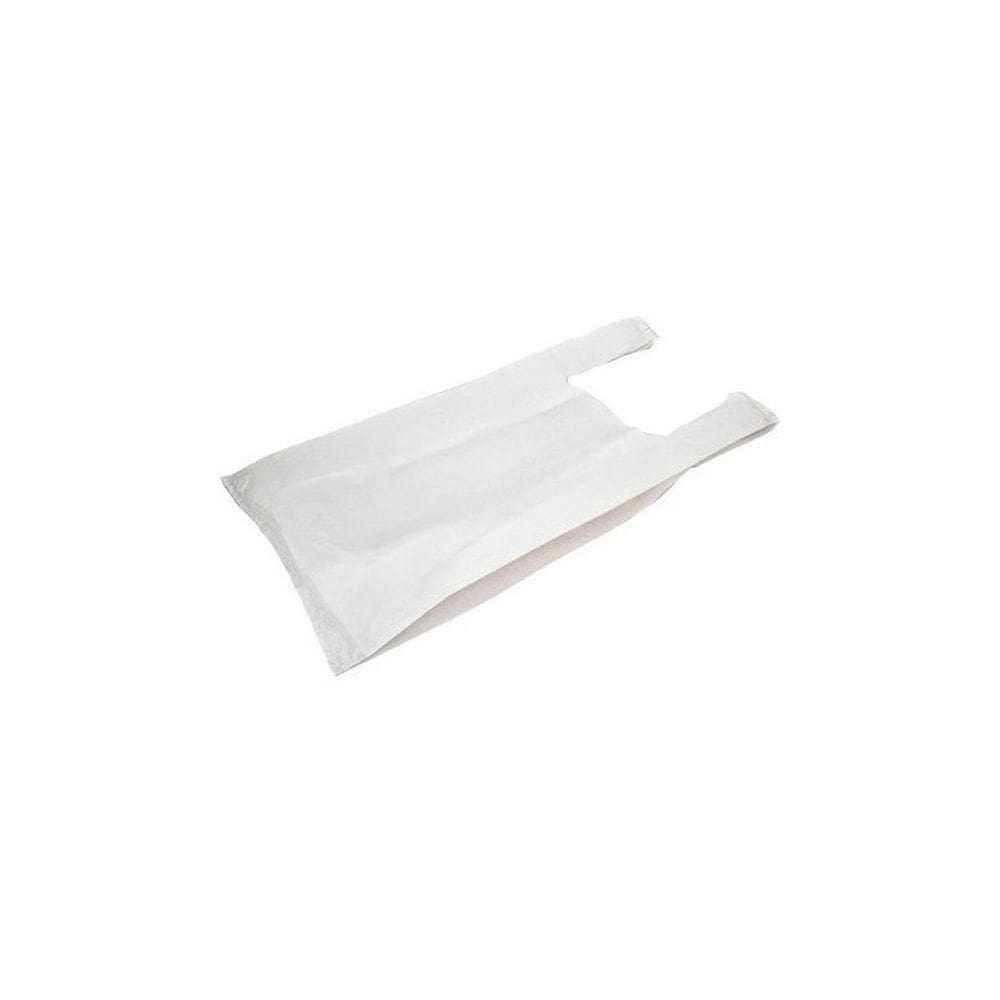 Sacolas Plasticas Branca Reciclada Reforçada 90x100 5 Kg