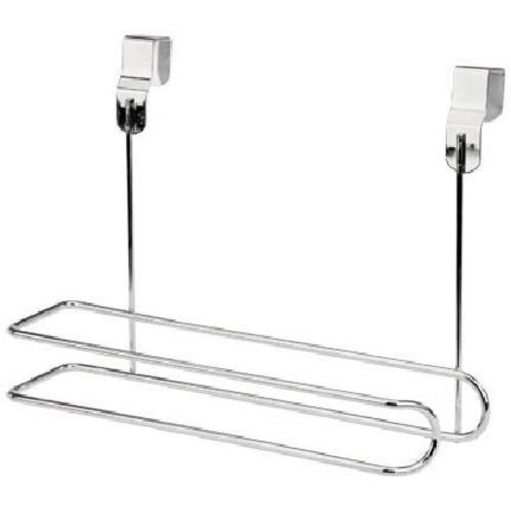 Porta Papel Toalha Para Porta De Armário Aço Cromado