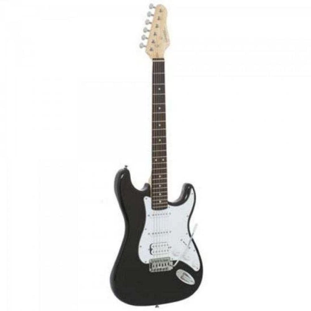 Guitarra Giannini Strato 1h2s G-101 Preta [f002]
