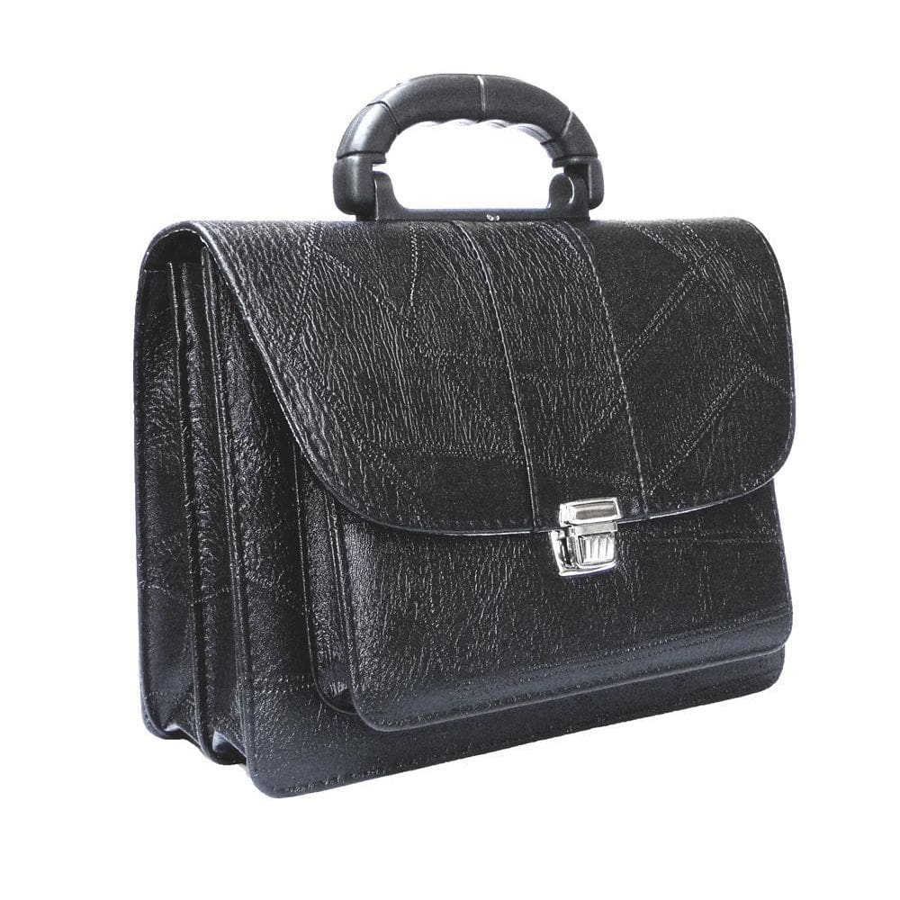 Pasta Tripla Costurado Preta Ap R1497