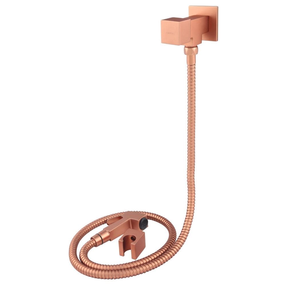 Ducha Higiênica Rainha Square 1/4 De Volta Metal 82017 C100