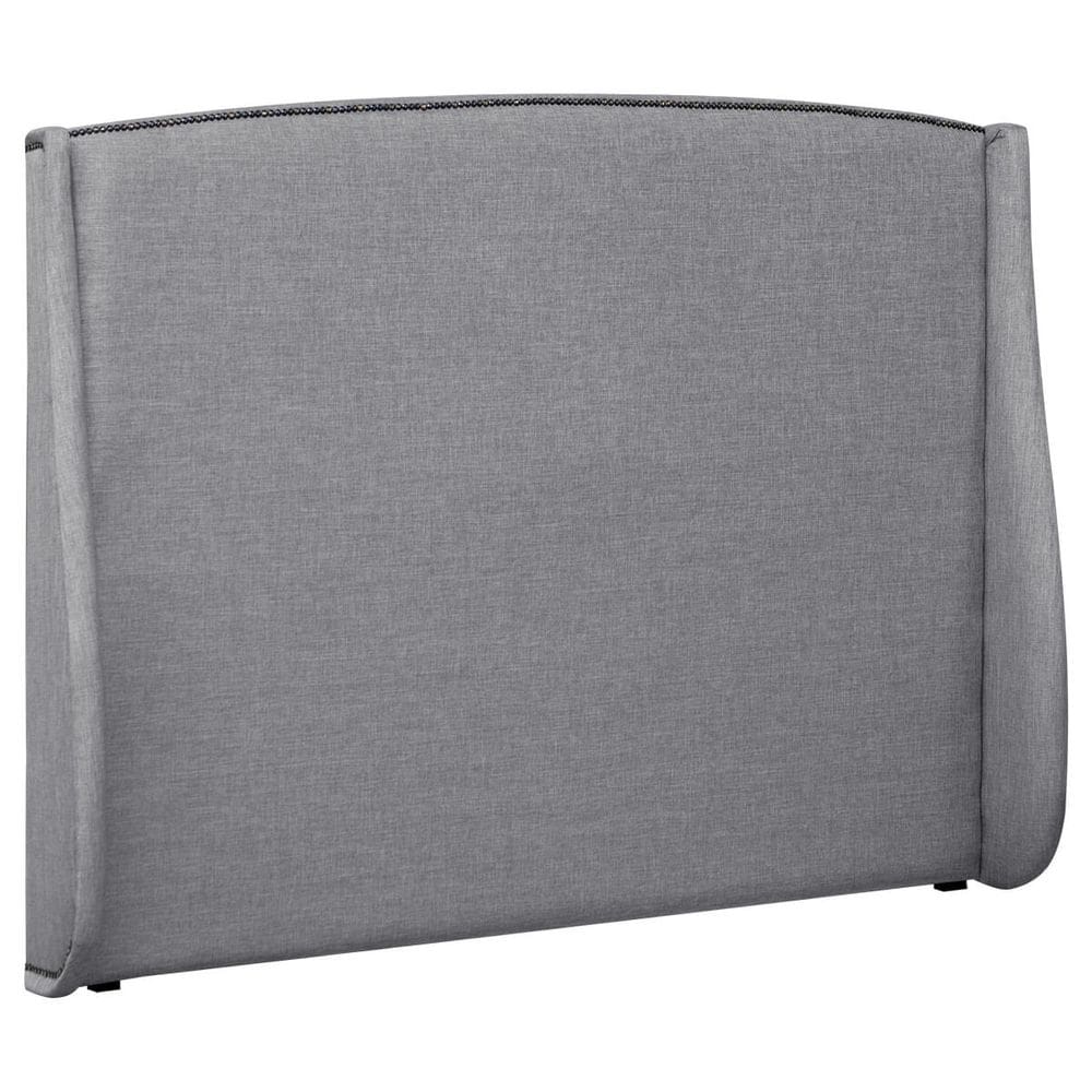 Cabeceira Estofada com Abas Florença 205cm para Cama Box King Size Linho