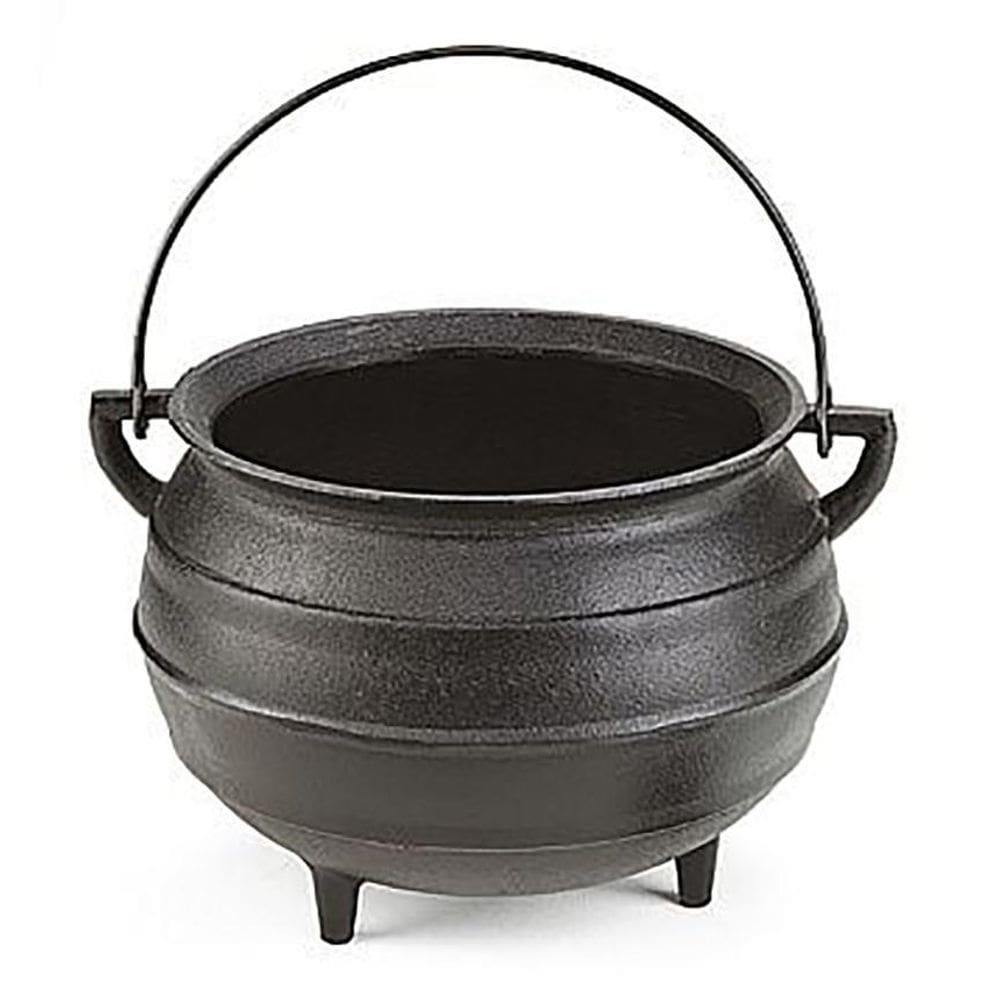 Panela De Ferro Calderão De Bruxa Tripé 1,6 Lts Sem Tampa
