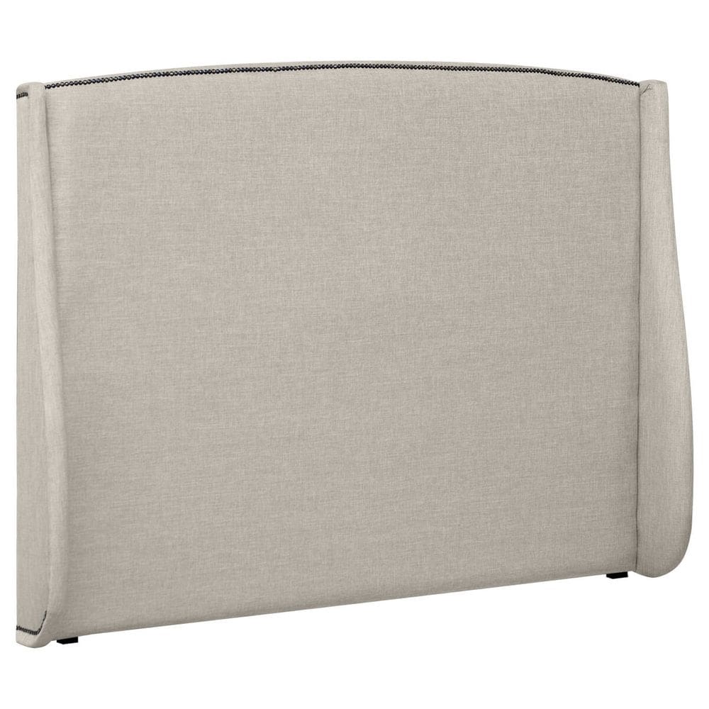 Cabeceira Estofada com Abas Florença 170cm para Cama Box Queen Size Linho