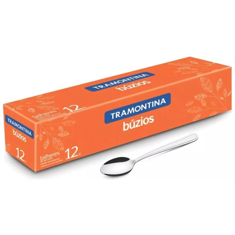 Colher De Café Inox Tramontina Búzios - 12Pçs