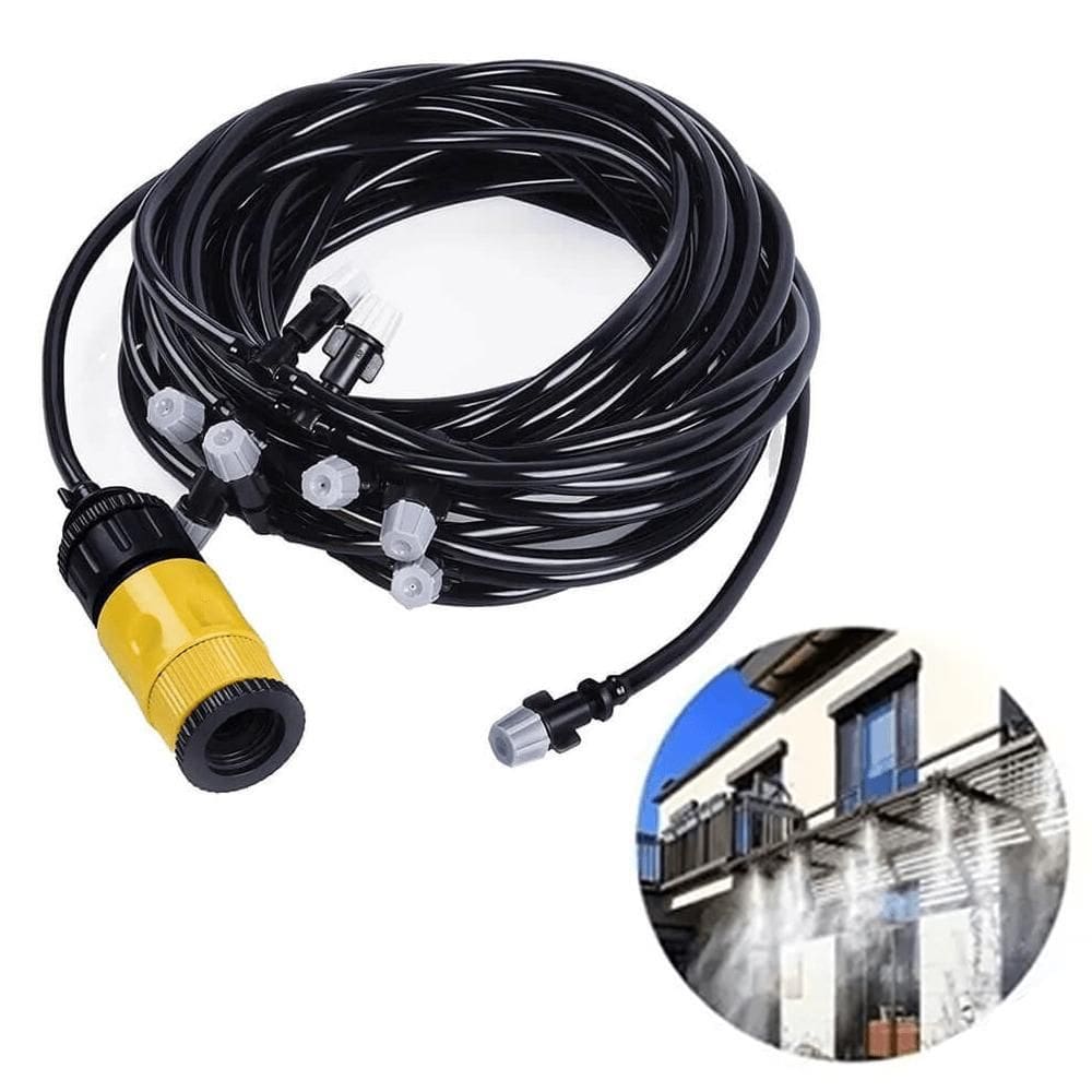 Mangueira Climatizadora Aspersos Kit Jardim Irrigação Nevoa