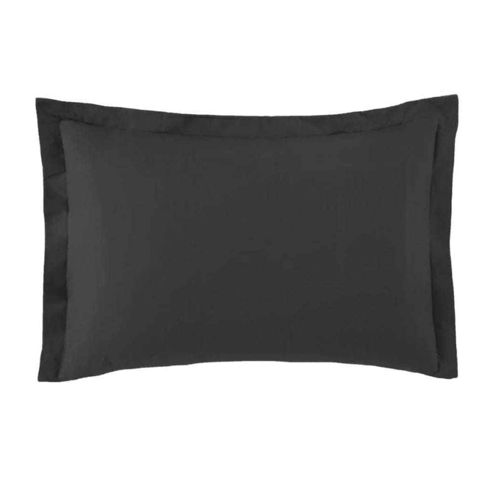 Fronha Altenburg Poliéster Toque Acetinado 50x70cm Preto