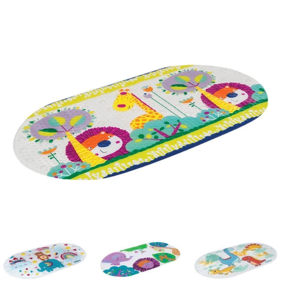Tapete Box Chuveiro Antiderrapante Ventosas Banho Infantil
