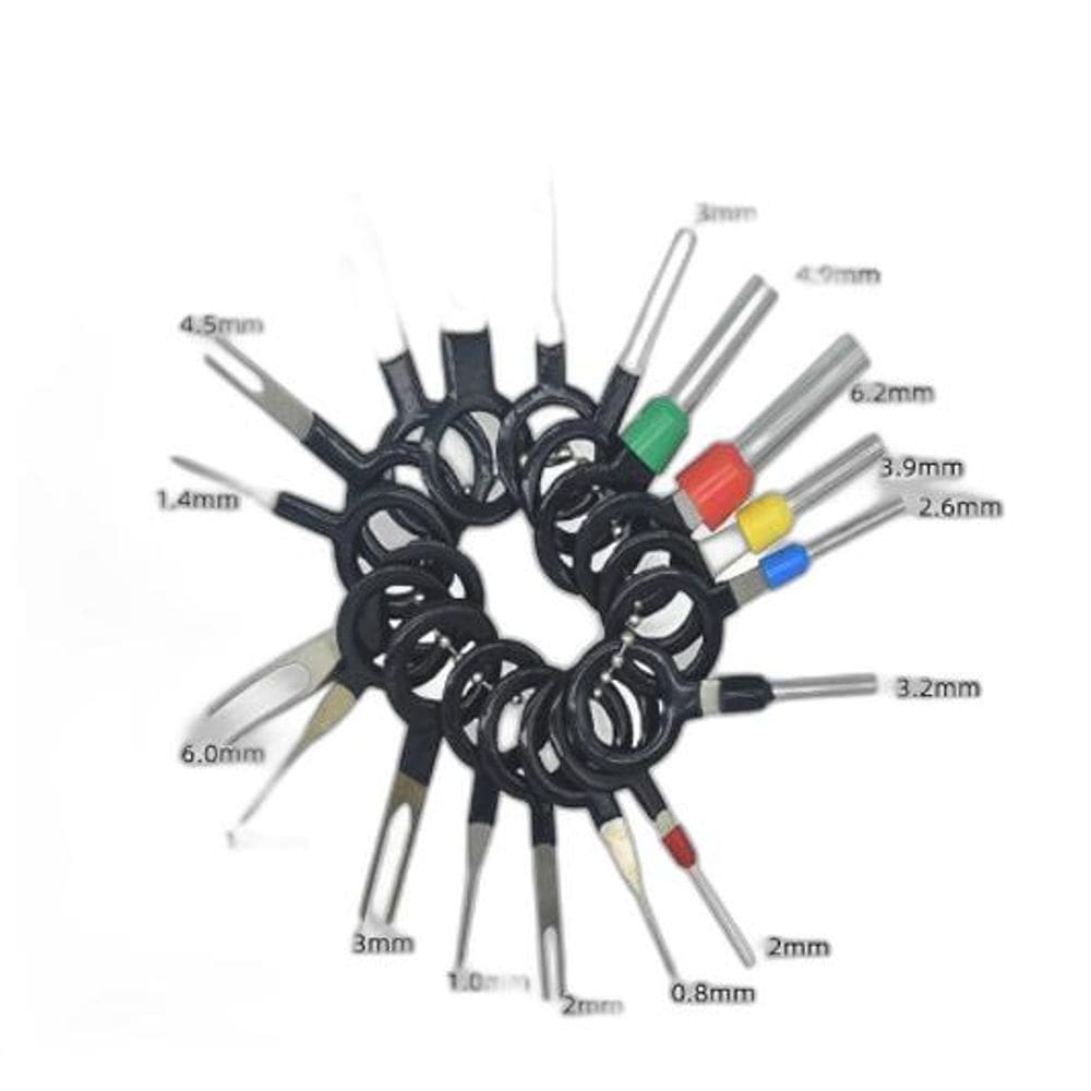 Kit Ferramenta Removeterminal Fiação Elétrica Veiculo 18 Pçs