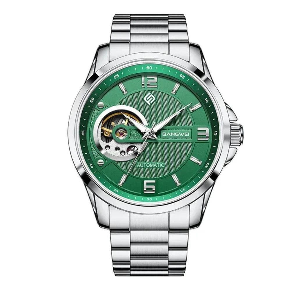 Relógio De Pulso Mecânicos Masculinos Marca Superior Luxo Automático Verde