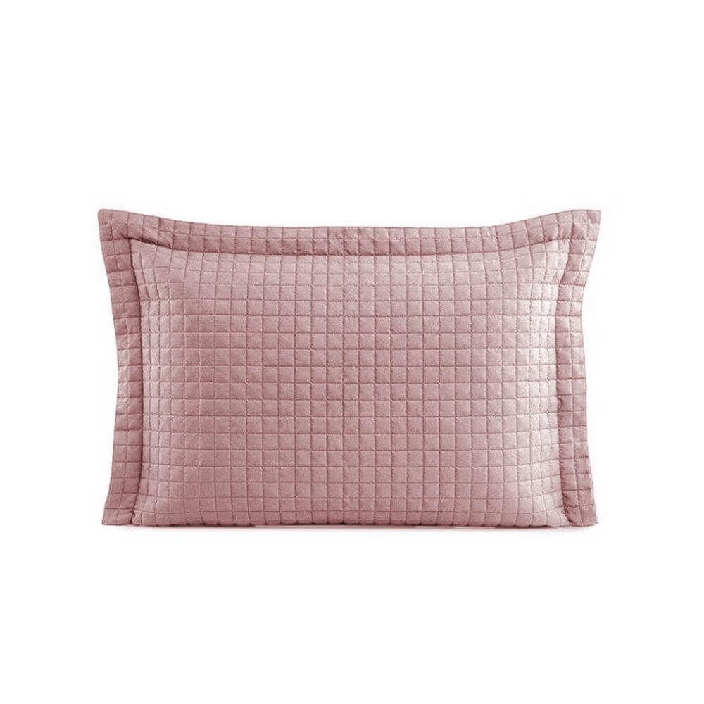 Porta Travesseiro Plaza 70CmX50Cm Lavive Rose
