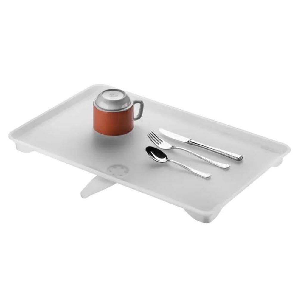 Bandeja Para Escorredor De Louças Pia Natural Transparente