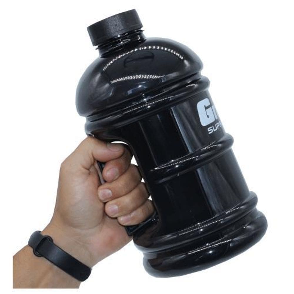 Garrafa Galao De Agua Preto 2 Litros Academia Treino Growth