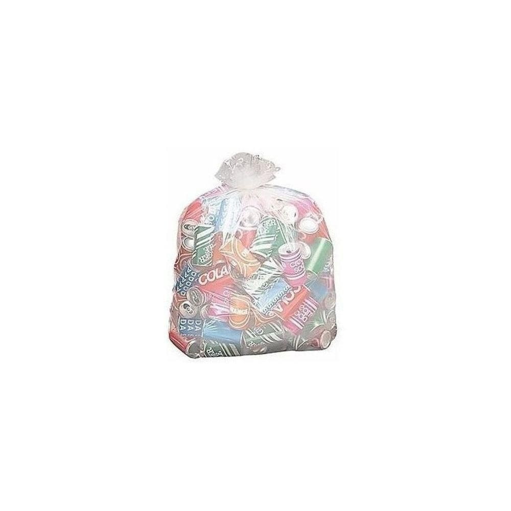 Kit 100 Saco Para Lixo De 100 Litos Transparente 75x95x0,10