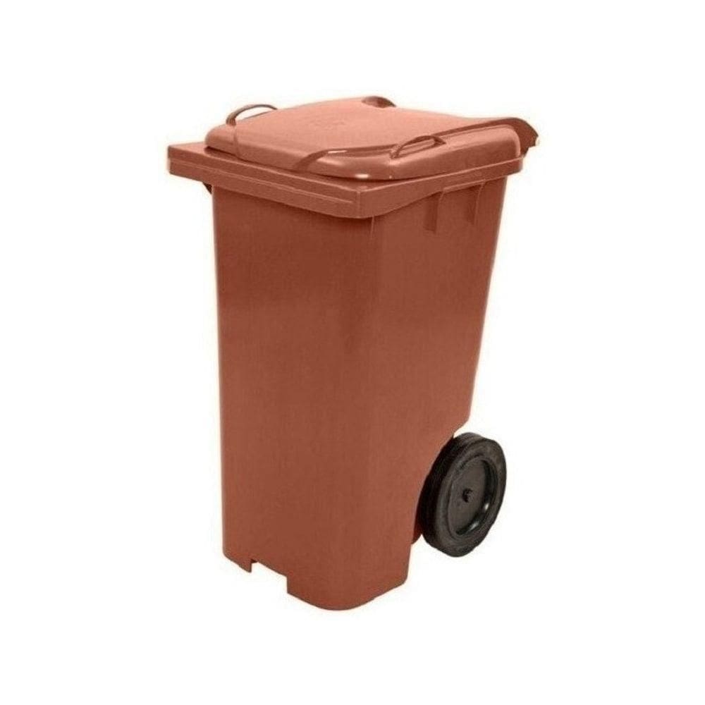 Conteiner Plástico 240l Com Rodas - Jsn, Modelo Lixeira
