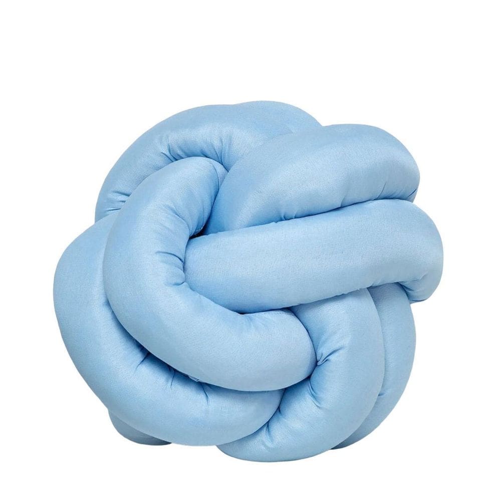 Almofada Nó Escandinavo Nozinho Decorativo Azul