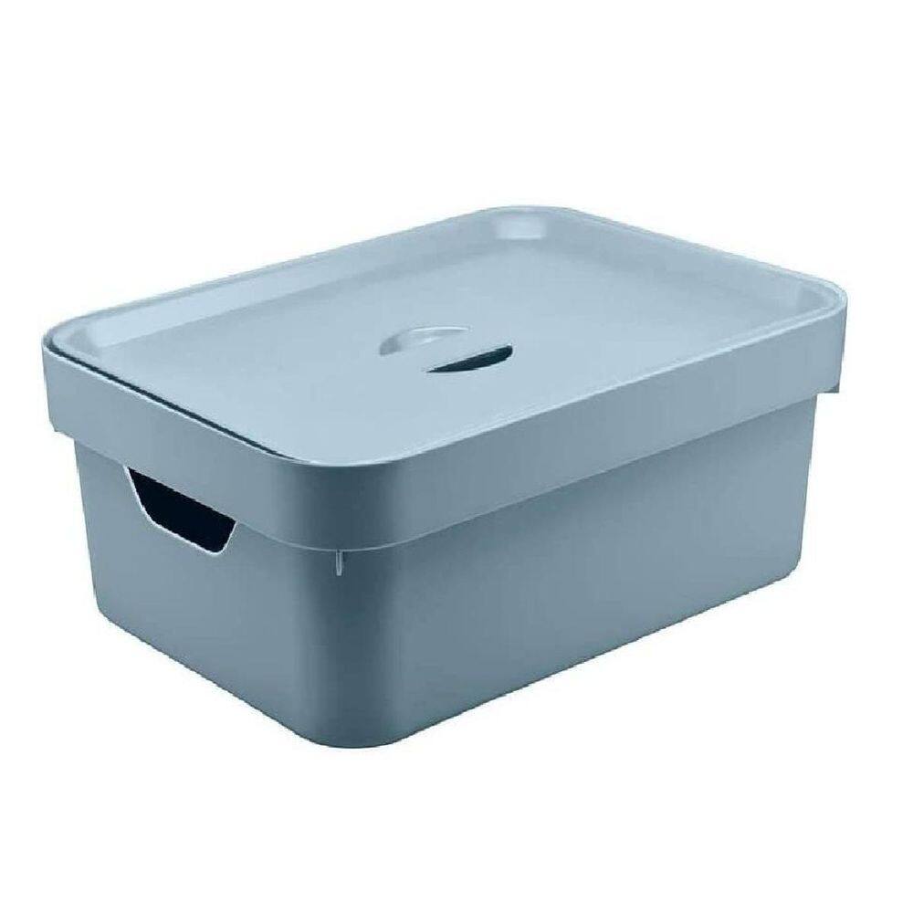 Caixa Organizadora Cube M Azul - Ou