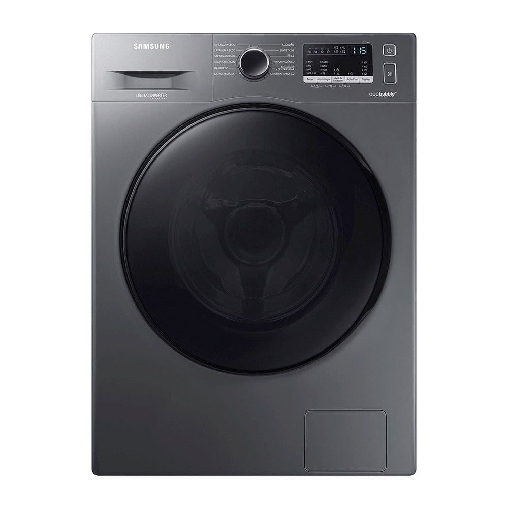 Lava e Seca 11 Kg Samsung Wd11a4453bx com 12 Programas de Lavagem Inox 127v