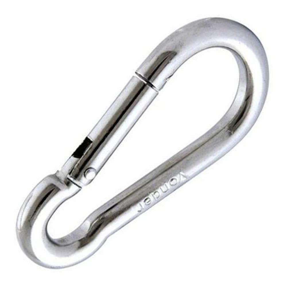 Mosquetão 8Cm  Suporta 230Kg