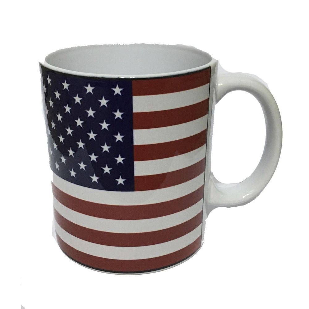 Caneca Da Bandeira Dos Estado Unidos Da América Eua Usa