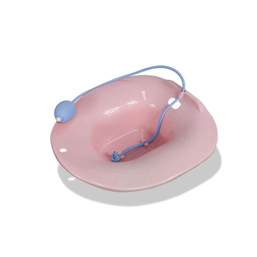 Bacia Para Banho De Assento Rosa  Bidê Portátil  Montserrat