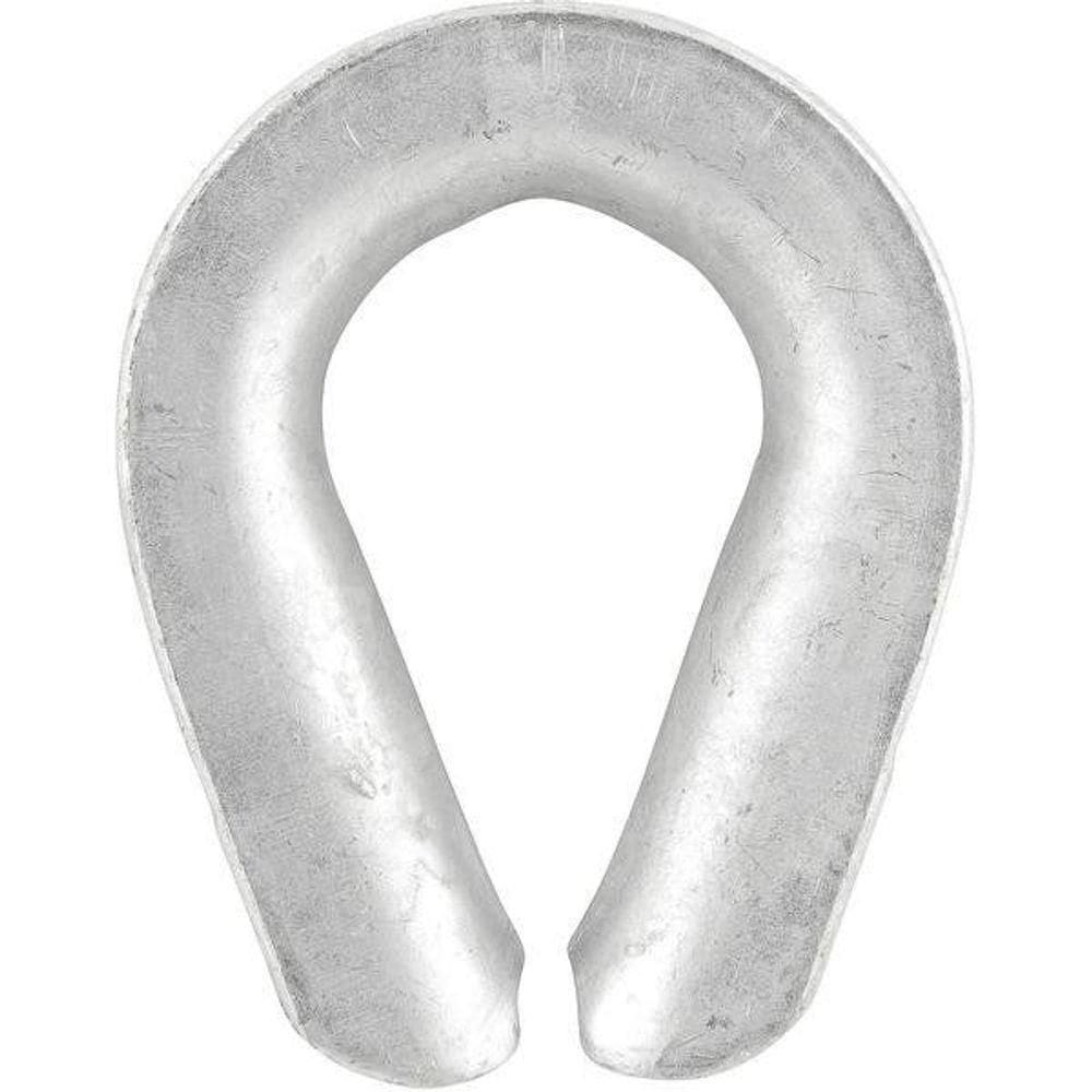 Anilha Para Cabo De Aço 1 Pesado Galnanizada - Vonder Plus