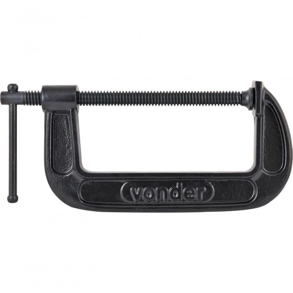 Grampo Tipo C 6” Ferro Nodular - Vonder Plus