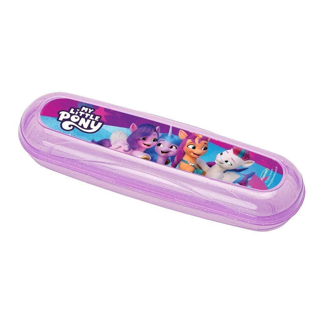 Estojo Porta Escova De Dente Infantil My Little Pony Decorado Pony