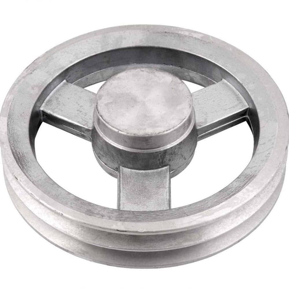 Polia Alumínio 180mm 2 Canais Perfil A Vonder