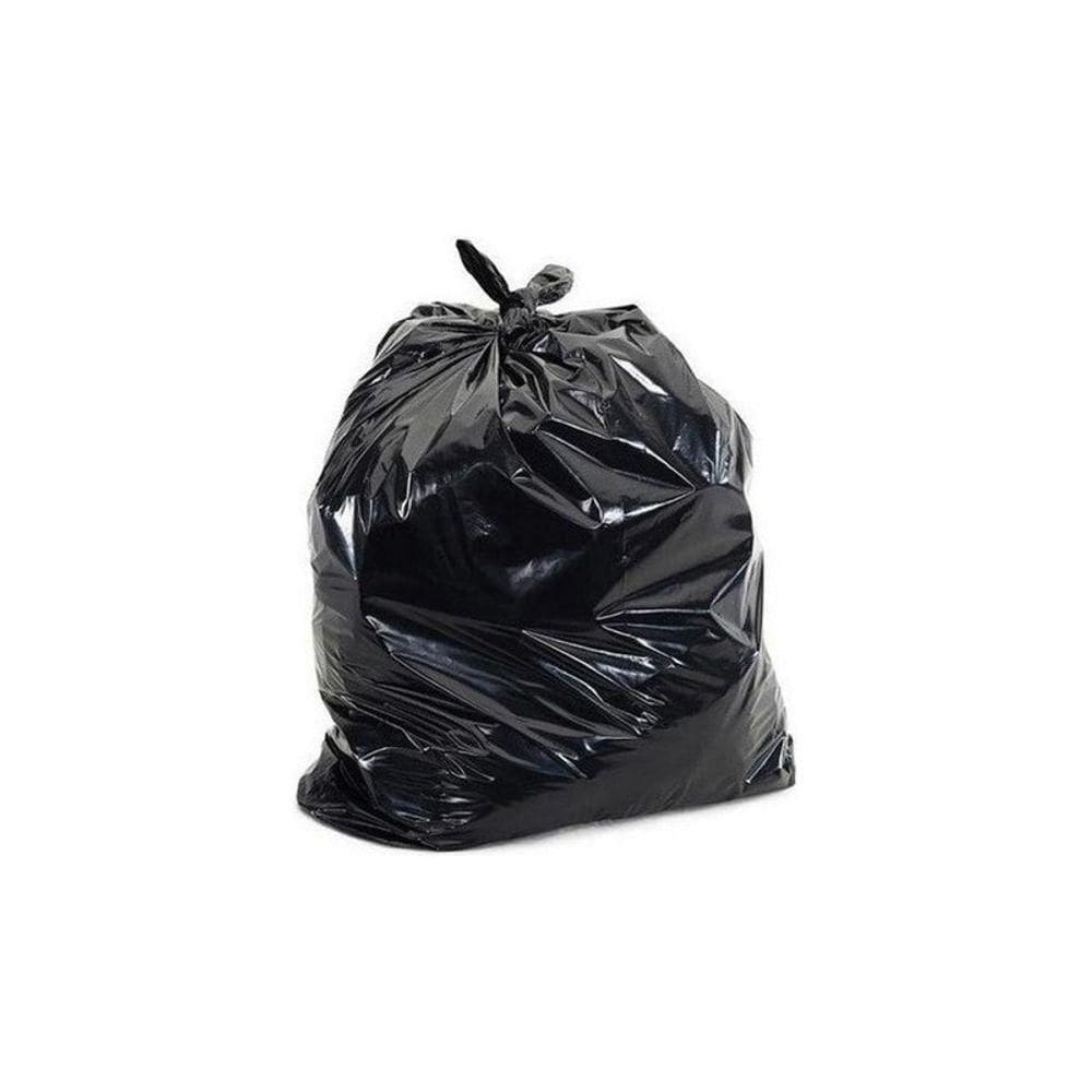 Saco De Lixo Preto 30 Litros Reforçado 100 Unidades