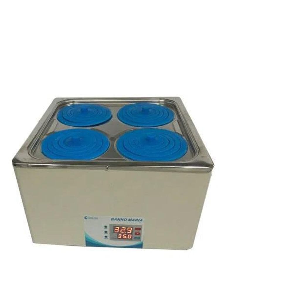 Banho Maria Digital 12 Litros 4 Bocas 220V