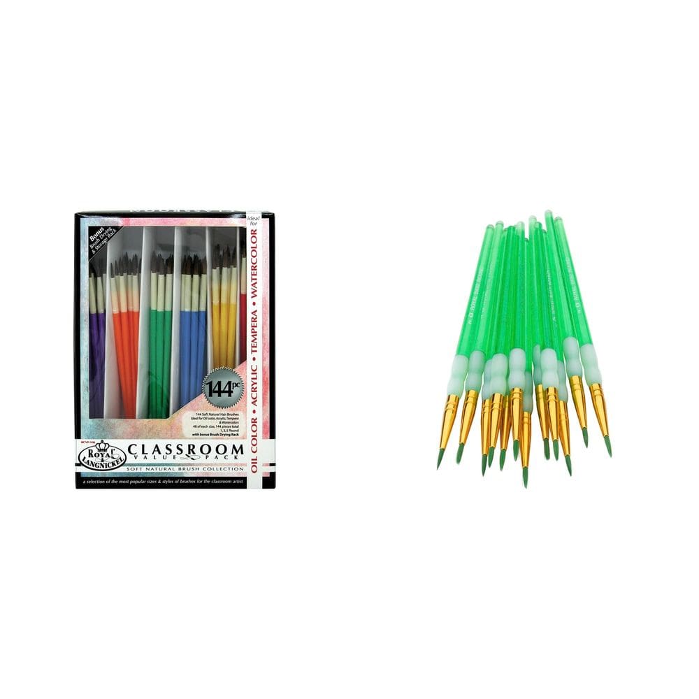 Conjunto de pincéis Casafoyer RCVP-108 e Big Kids Choice