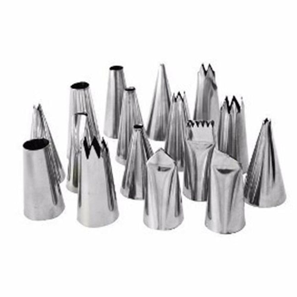 Kit Confeiteiro Bicos + Manga + Raspadeira