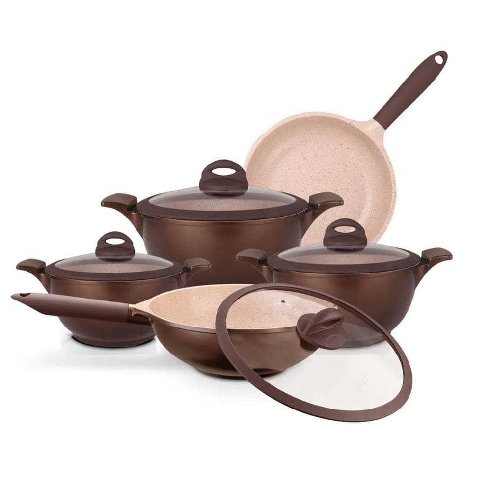 Conjunto Belga Cerâmic-Flon Mta 5 Peças