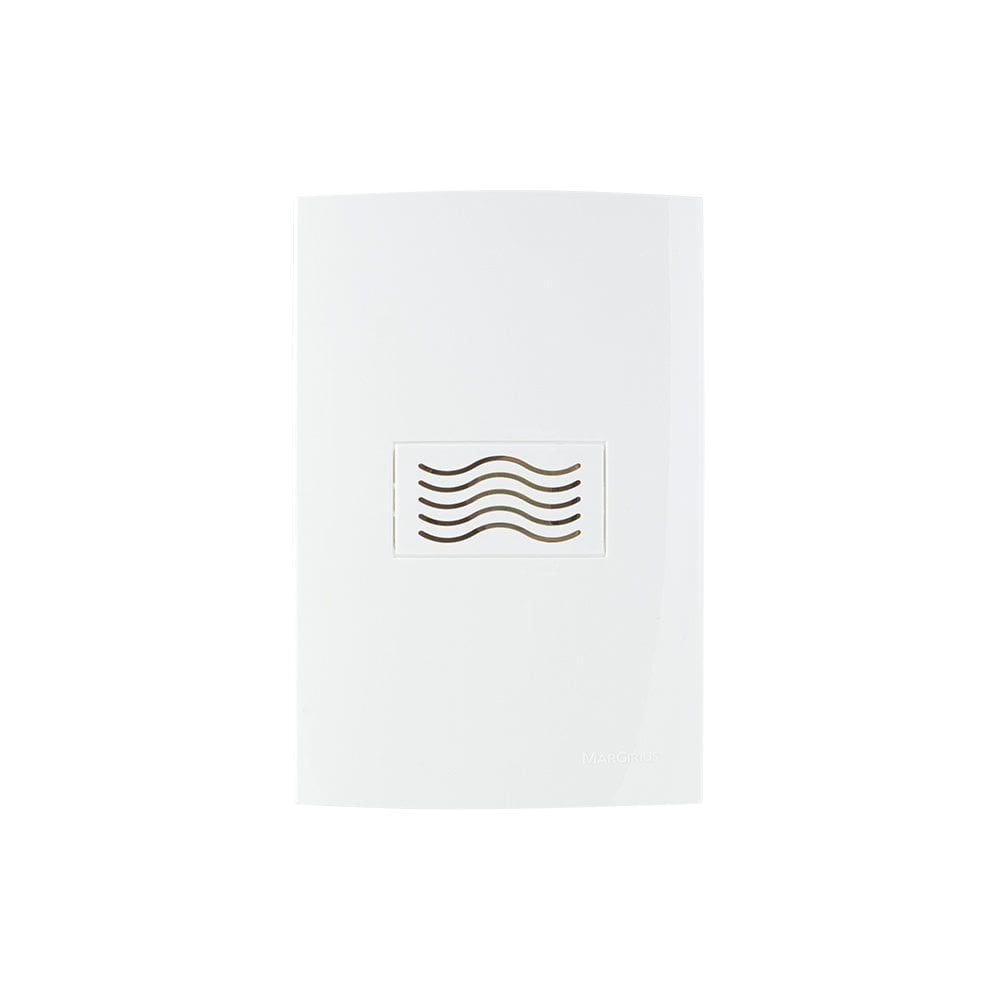 Cigarra MarGirius Sleek Com Placa 4x2 Branca 220V