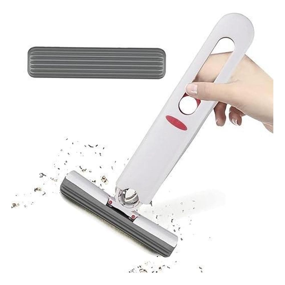 Mini Mop Limpa e Seca de Plástico ABS